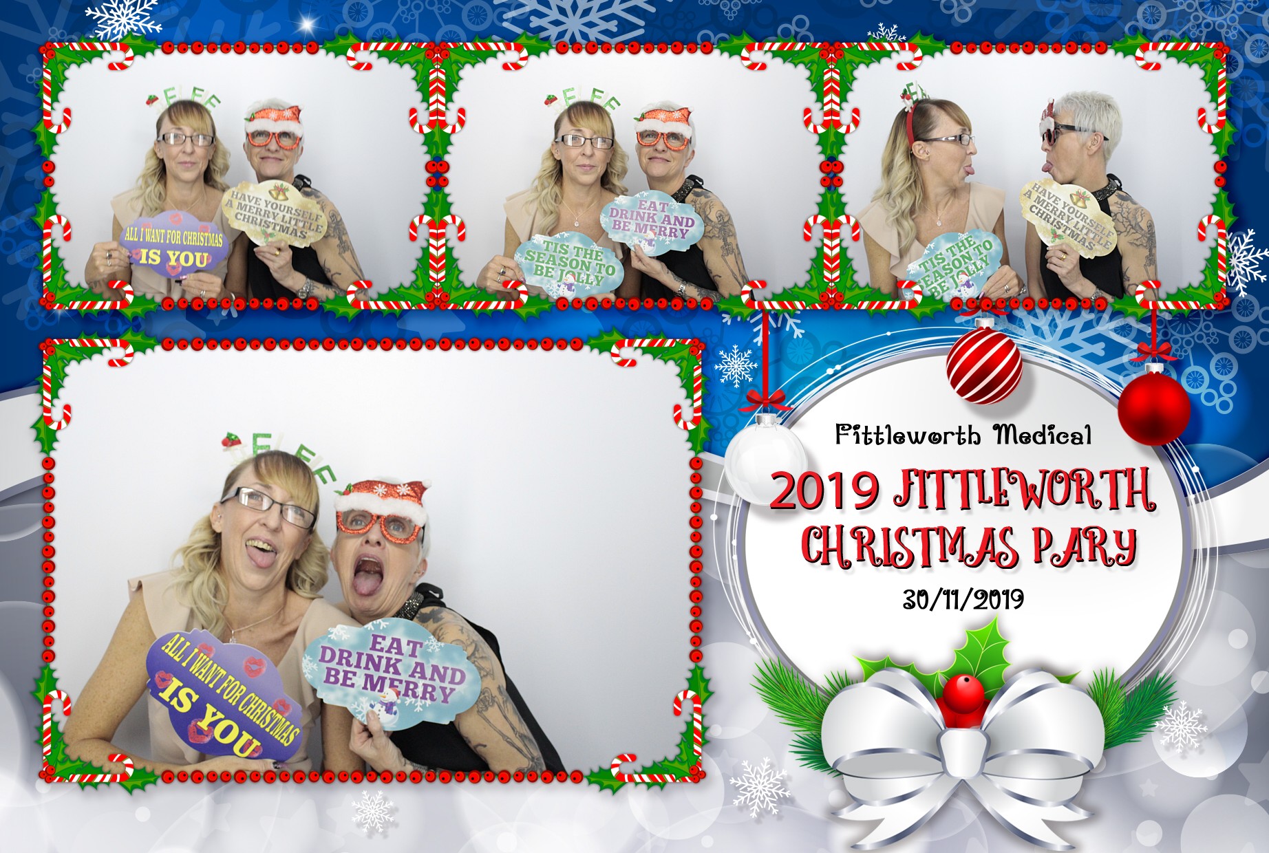 Fittleworth Medical Christmas Party | View more photos from the event at gallery.myphotoboothexperience.co.uk/u/MyPhotoBoothExperienceLtd/Fittleworth-Medical-Christmas-Party